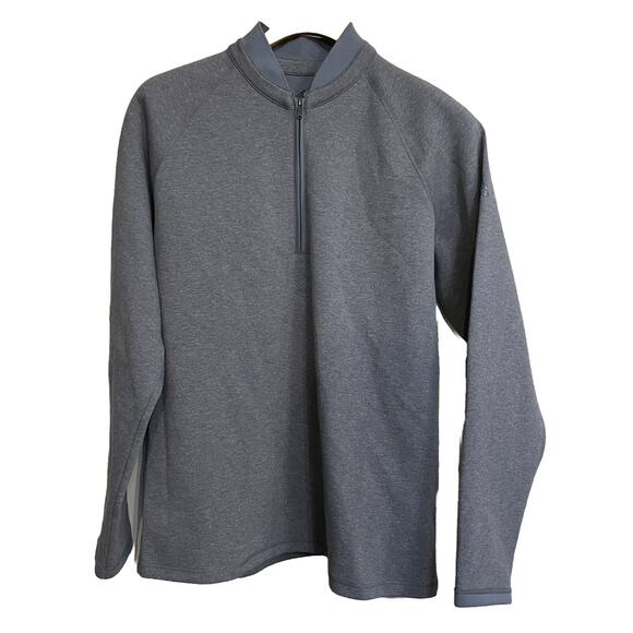 Adidas Sweatshirt Adi Golf Club 1/2 Zip Long Pullover Sweater Mens‎ XL - Picture 1 of 7